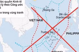 发现和处置挂着侵犯越南海洋岛屿主权地图的企业