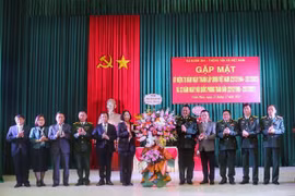 越南通讯社与越南人民军304师举行传统见面会