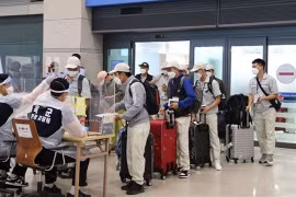 韩国豁免隔离检疫 继续延长越南劳工合同