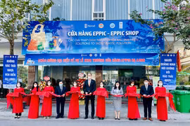 广宁省与UNDP减少塑料污染的创新产品和服务店正式开业