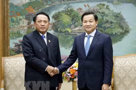 政府副总理黎明慨：老挝面临困难，越南愿意分担