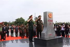 第一届越柬边境国防友好交流活动举行