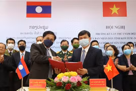  昆嵩省与老挝阿苏坡省合作预防自然灾害