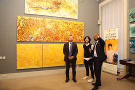 越南绘画作品首次亮相英国伦敦