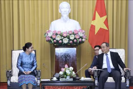 加强越南国家主席办公厅与老挝国家主席办公厅的合作关系