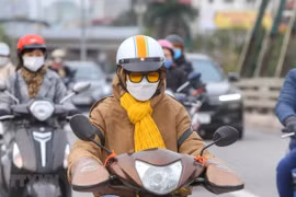 冷空气加剧 越南北部转干冷天气