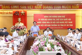国会主席王廷惠：越南支持可持续投资趋势，坚决与不清洁生产的项目说不