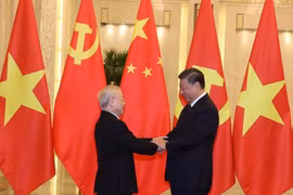 越共中央总书记阮富仲致电中共中央总书记、国家主席习近平表示感谢