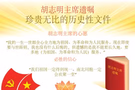 图表新闻：胡志明主席遗嘱——珍贵无比的历史性文件