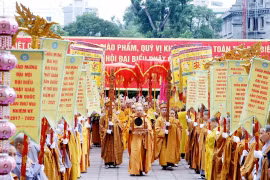 越南佛教协会第八次全国代表大会开幕（组图）