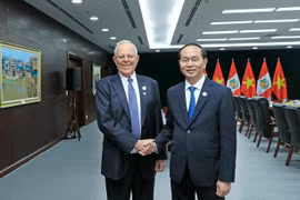 陈大光主席密集会见APEC各成员经济体领导人（组图）