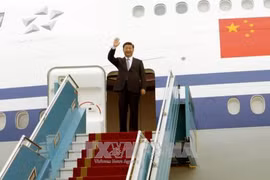中共中央总书记、国家主席习近平对越南进行国事访问 （组图）