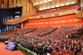 组图：越共第十三次全国代表大会隆重开幕