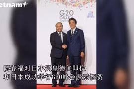 越南政府总理阮春福对日本成功举行G20表示祝贺 