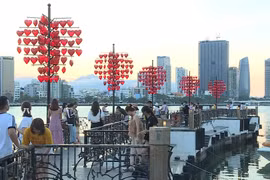 新冠肺炎疫情：岘港市居民与游客仍保持平静的心态 