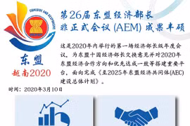 图表新闻：第26届东盟经济部长非正式会议 (AEM) 成果丰硕