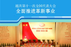 图表新闻：越共第十一次全国代表大会：全面推进革新事业