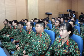 组图：越南三号二级野战医院正式成立
