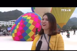 第二届国际热气球节在山罗省举行