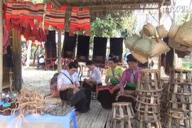 羊蹄甲花节：山区集市吸引游客的关注 