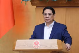 越南政府总理范明政主持召开2023年9月政府立法工作专项会议