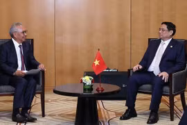 范明政总理会见印度尼西亚工商会领导 