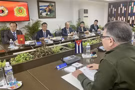 越南公安部高级代表团对古巴进行工作访问
