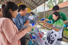 顺化市在垃圾分类和收集中的技术应用