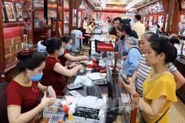 5月22日上午越南国内黄金卖出价上涨18万越盾