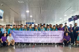 第32届东运会：越南U22男足抵达柬埔寨