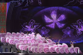 题为“西北地区色彩”的“2023年羊蹄甲花节”热闹开场