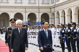 越南与意大利发表关于加强战略伙伴关系的联合声明