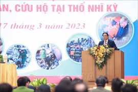 范明政总理：赴土耳其开展救援工作彰显越南武装力量参与并出色完成国际任务的能力