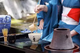 庆祝越日建交50周年茶艺交流