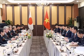 政府总理范明政会见日本各经济组织代表团
