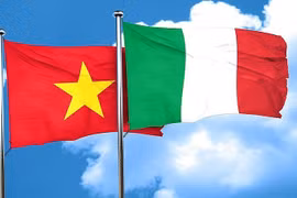 越南领导人向意大利领导人致国庆贺电 