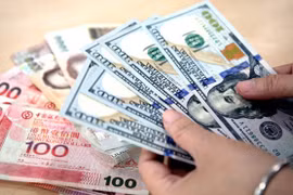 6月30日上午越南国内市场越盾对美元汇率中间价下调23越盾