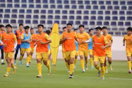 教练菲利普·特鲁西埃缩减参加第32届东南亚运动会的越南U22男球队名单