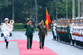 柬埔寨副首相兼国防大臣迪西哈对越南进行正式访问