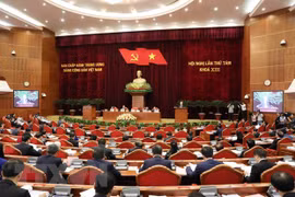 越共十三届八中全会公报（第六号）