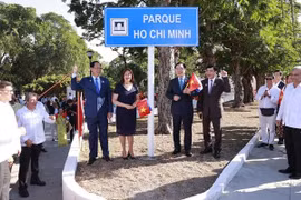 越南国会主席王廷惠：胡志明公园是古巴首都哈瓦那具有历史和文化意义的工程