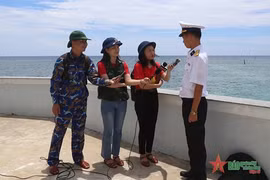 在越南长沙岛作业是一生中的荣幸