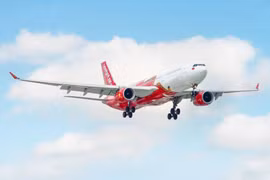 从12月起越捷航空每周运营58趟飞往澳大利亚的航班