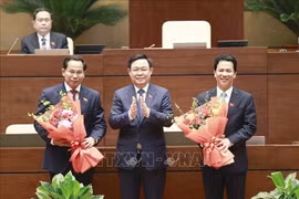 越南第十五届国会第五次会议：通过任命黎光孟为国会财政预算委员会主任的决议和邓国庆为自然资源与环境部部长的提议