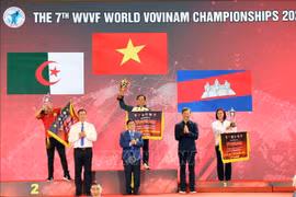 2023年第七届世界越武道锦标赛：越南队奖牌排名第一