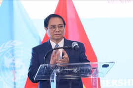 越南政府总理范明政在联合国总部主持越南国庆78周年庆祝典礼