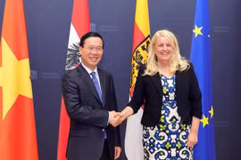 越南国家主席武文赏会见奥地利参议院议长阿尔帕