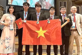 越南在2023年国际化学奥林匹克竞赛中获得3金1银