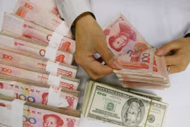 10月11日上午越盾对人民币汇率呈上升态势