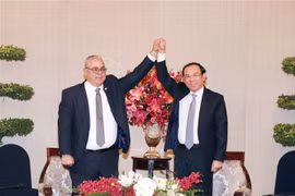 胡志明市领导会见哈瓦那市委第一书记